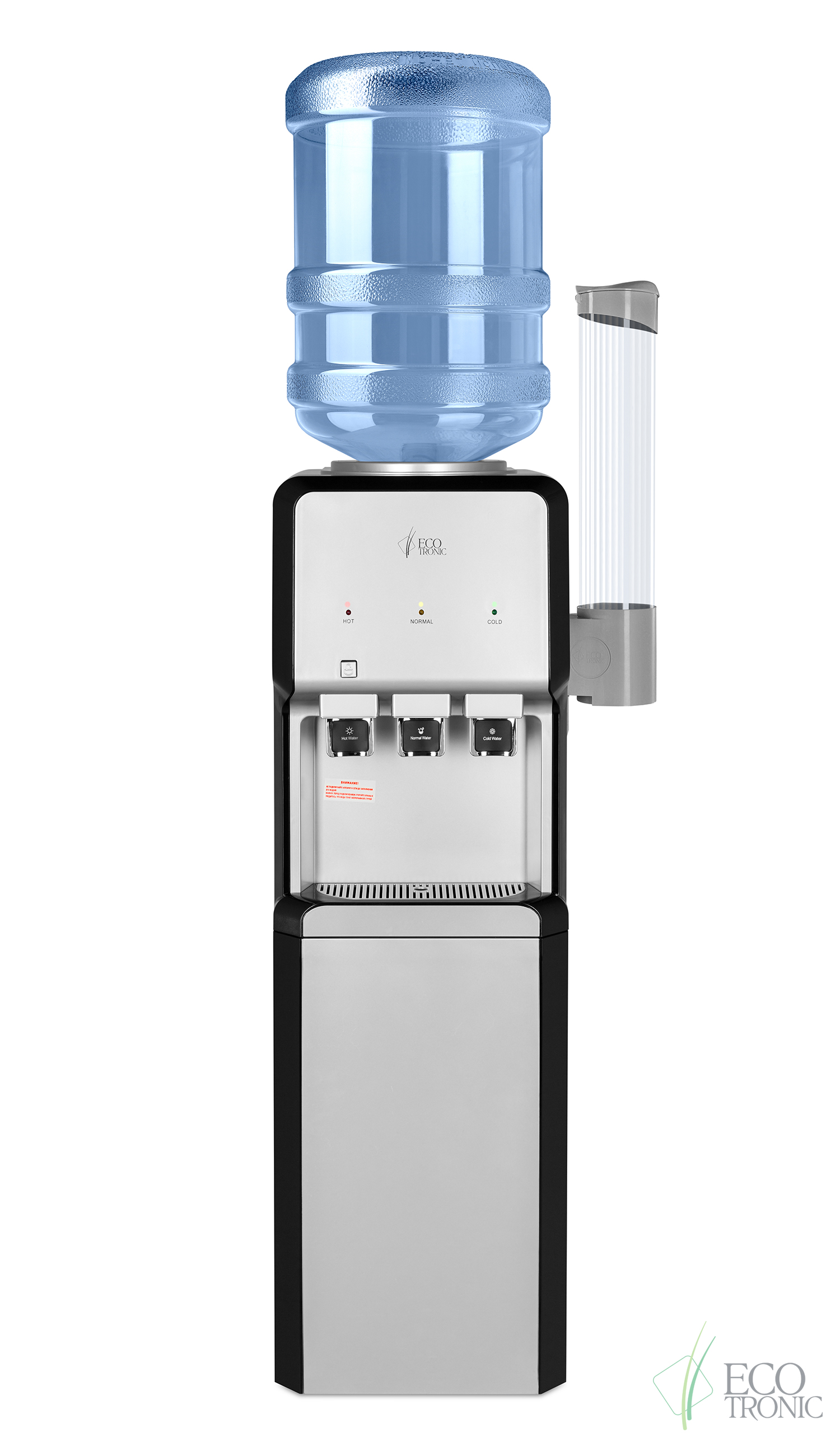 Кулер Ecotronic V33-LCE silver-black со шкафчиком